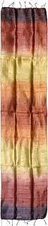 photo: Silk scarves 62'' long for hip scarves, head scarves and hair scarves