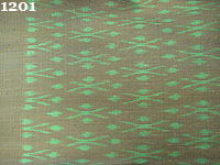 Pure Thai silk fabric with mudee pattern